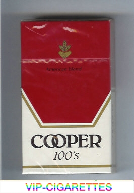 Cooper 100s American Blend cigarettes