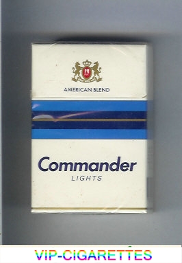 Commander Lights cigarettes American Blend