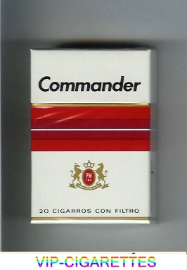 Commander Con Filtro cigarettes