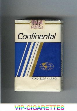 Continental king size filtro cigarettes