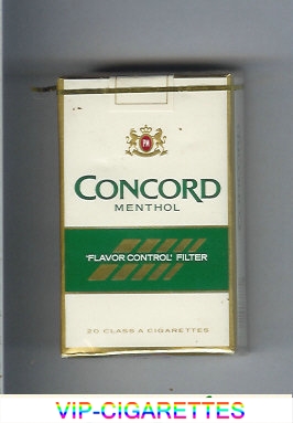 Concord Menthol cigarettes