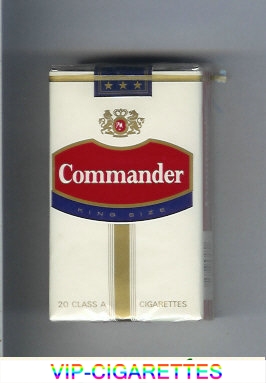 Commander cigarettes king size