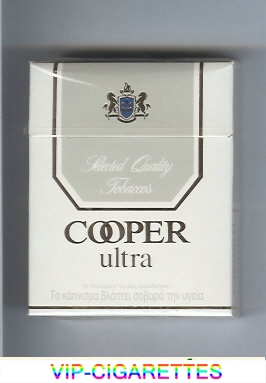 Cooper Ultra cigarettes Select Quality Tobaccos