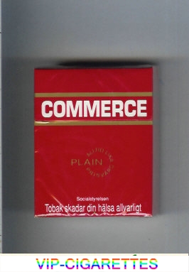 Commerce Plain cigarettes