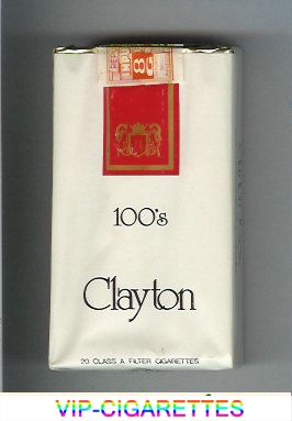 Clayton 100s cigarettes