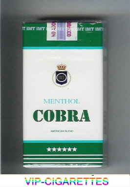 Cobra Menthol American Blend cigarettes long