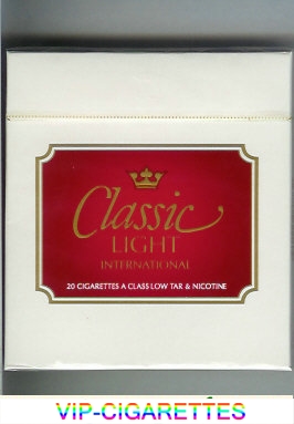 Classic Light International cigarettes