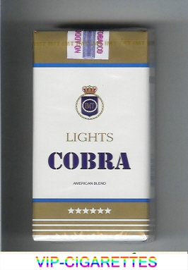 Cobra Lights American Blend cigarettes long
