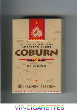 Coburn Blonds cigarettes American Blend