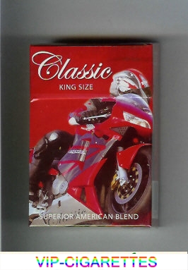 Classic cigarettes king size Superior American Blend