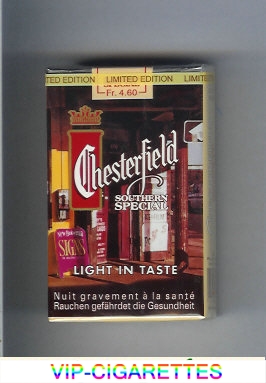 Chesterfield Light in Taste Southern Special cigarettes