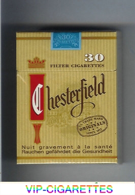 Chesterfield 30 Filter cigarettes