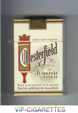 Chesterfield Turkish Gold cigarettes