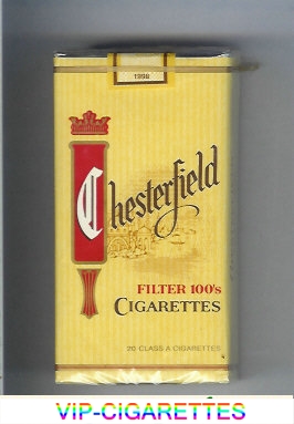 Chesterfield Filter 100s cigarettes