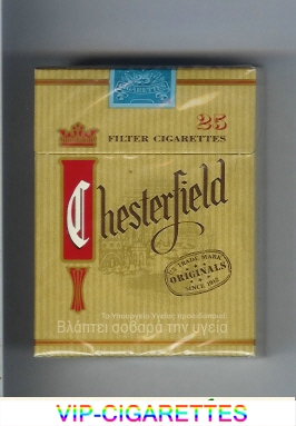 Chesterfield Originals 25 cigarettes filter