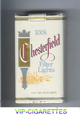 Chesterfield 100s Filter Lights cigarettes