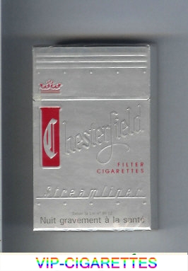 Chesterfield Streamliner Filter cigarettes