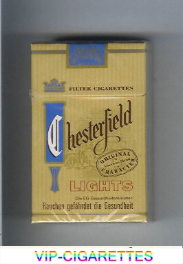 Chesterfield Lights cigarettes Germany