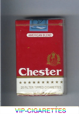 Chester cigarettes American Blend