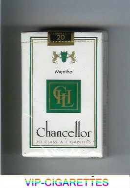 Chancellor Menthol cigarettes