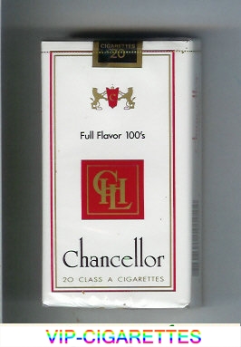Chancellor Full Flavor 100s cigarettes