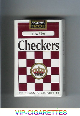 Checkers Non-Filter cigarettes