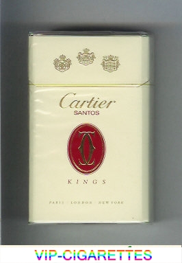 Cartier Santos cigarettes kings