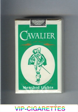 Cavalier Menthol Lights cigarettes