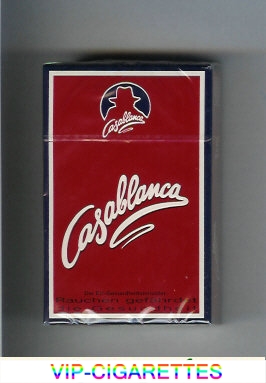 Casablanca cigarettes red