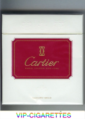Cartier Luxury Mild cigarettes