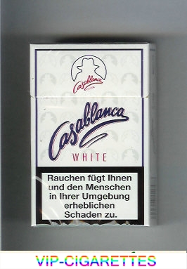 Casablanca White cigarettes