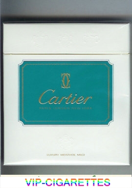 Cartier Luxury Menthol Mild cigarettes