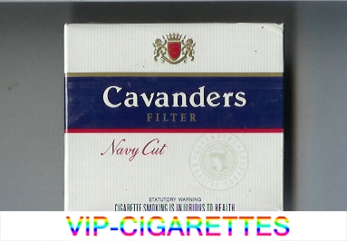 Cavanders Filter Navy Cut cigarettes