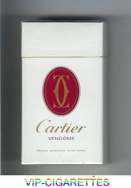 Cartier Vendome cigarettes