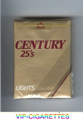 Century Lights 25s cigarettes