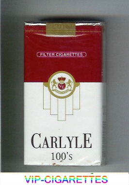 Carlyle 100s filter cigarettes