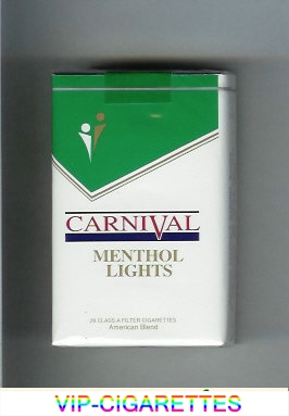 Carnival Menthol Lights cigarettes