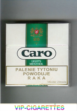 Caro Lights Menthol cigarettes