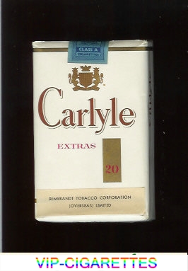 Carlyle Extras cigarettes