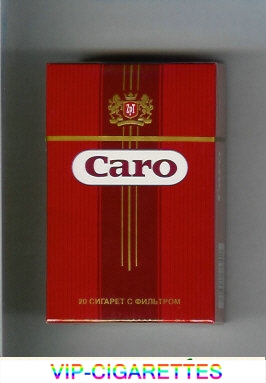 Caro red cigarettes