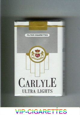 Carlyle Ultra Lights cigaretrttes