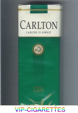 In Stock Carlton Menthol 120's cigarettes tar 5mg Online