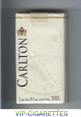 Carlton 100s cigarettes 1mg tar soft box