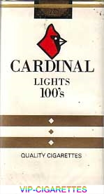 Cardinal Lights 100s cigarettes