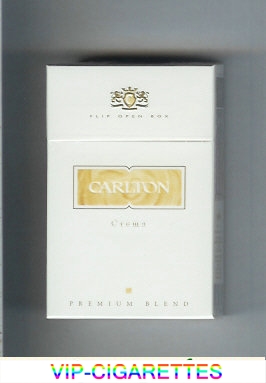 Carlton Crema cigarettes Premium Blend