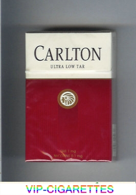 Carlton ultra low tar cigarettes