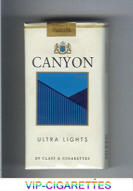 Canyon Ultra Lights 100s cigarettes