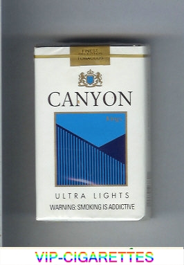 Canyon Ultra Lights cigarettes