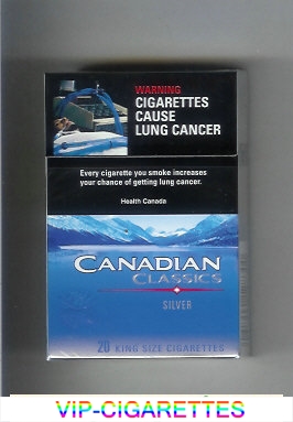 Canadian Classics Silver cigarettes king size