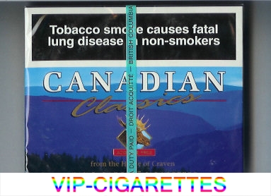 Canadian Classics cigarettes